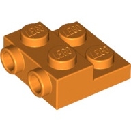 Lego auto konzola (nosič) pro nárazník 2x2x2/3, oranžová (6289113)